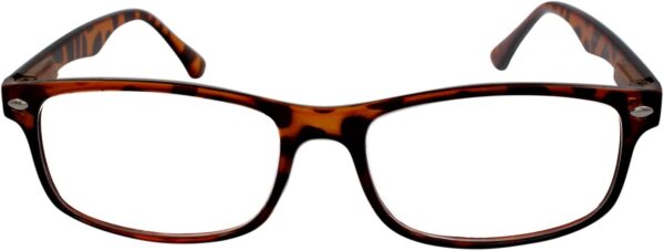 TBOC Gafas de Lectura Presbicia Vista Cansada - (Pack 4 Unidades) Graduadas +2.00 Dioptrías Montura de Pasta Azul Marrón Negra Carey Diseño Moda Hombre Mujer Unisex Lentes de Aumento Leer Ver Cerca - Image 3