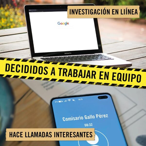 Hidden Games Escena del Crimen - El Crimen de Quintana de la Matanza - Español - Juego Realista de escenas del Crimen, emocionante Juego de Detectives, Juego Escape Room - Image 6