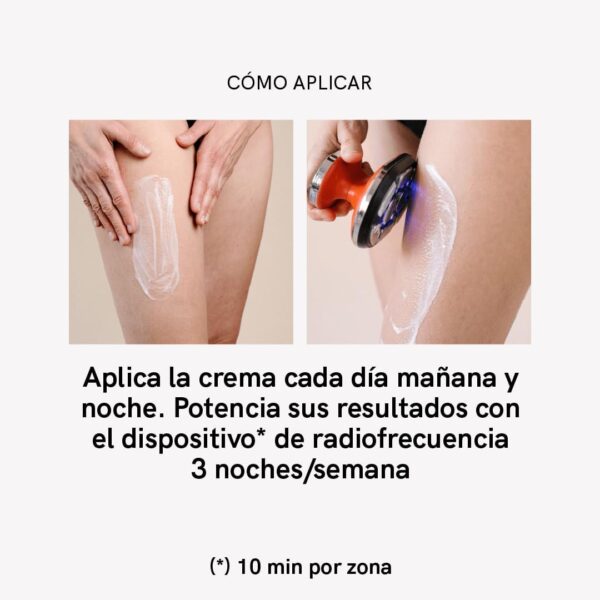 MASDERM | Gel-Crema Corporal Radiofrecuencia Reafirmante Hidratante 1000 ml | Profesional | Mujer | Cavitación | Ultrasonidos | Luz LED | - Image 7