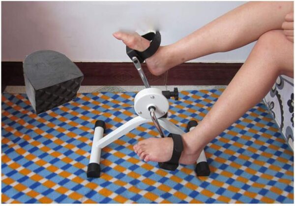 Dbtxwd Ejercitador de Pedales, Bicicleta de Ejercicios médica para piernas y Brazos, Entrenamiento con ciclos de Resistencia, Ejercicio en casa - Image 4