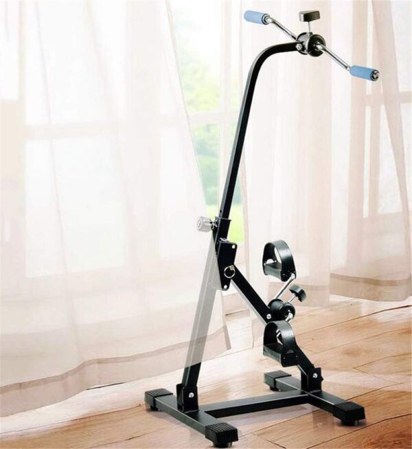 MFLASMF Ejercitador de Pedales portátil - Máquina vendedora de Ejercicios para Brazos y piernas - Equipo de Fitness para Personas Mayores y Ancianos - Bicicleta estática Plegable - Vendedo - Image 3