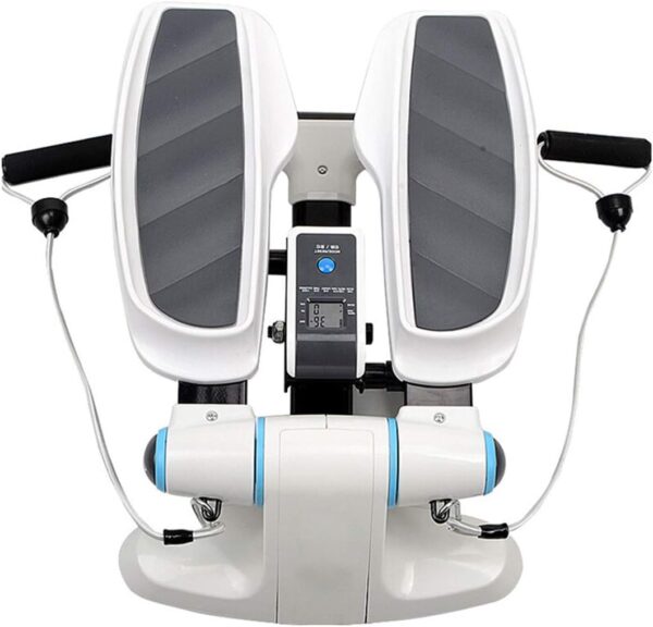 ZXLLAFT Stepper con Bandas de Resistencia y Monitor LCD, Equipo de Ejercicios para Subir Escaleras para Interior, Máquina de Pasos Twister para Ejercicios de Cintura - Image 4