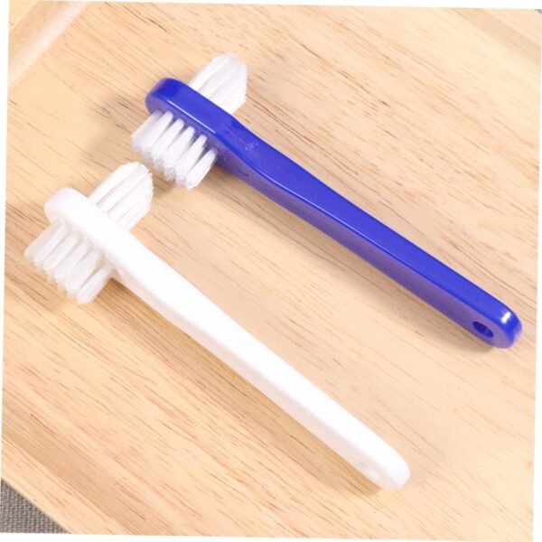 HAPINARY Limpieza 4 Uds Cepillo Para Postiza Cuidado De La Limpiadores Para Dentaduras Postizas Limpiador Para Dentaduras Postizas Limpiador De Postizos Cepillo De - Image 6