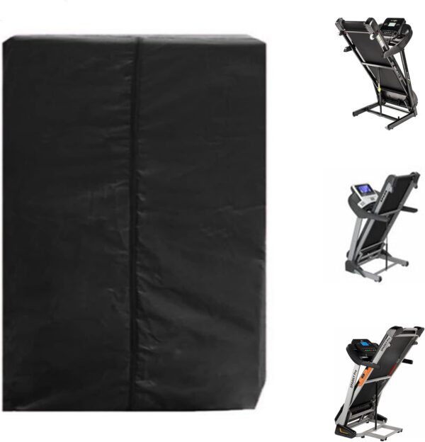 KEKAFU Funda Impermeable para Cinta de Correr Plegable, Cubierta de Cinta de Correr Plegable 420D Lona de Tela Oxford a Prueba de Viento, A Prueba de Lluvia