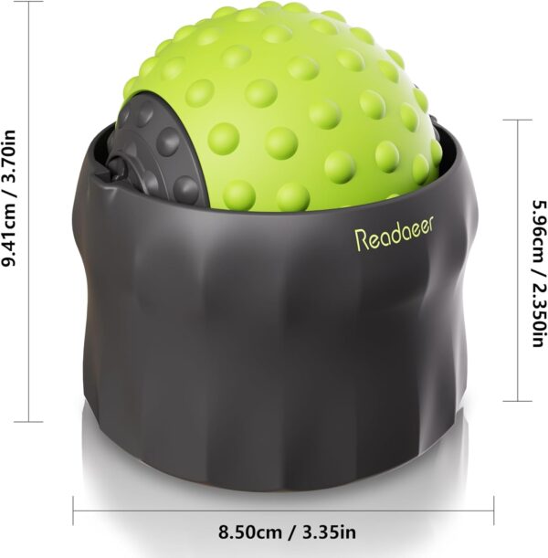 Bola de masaje para relajación de fascia, músculos doloridos, tejido profundo, puntos gatillo, nudos musculares y relajación de yoga, bola de masaje manual - Image 2