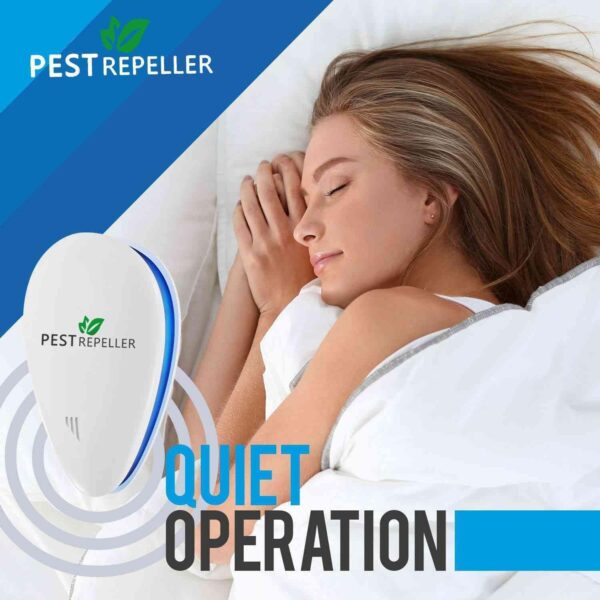 LOFFU Repelente ultrasonico,4 Pack Electrónico Repelente Mosquitos Insectos Control de Plagas,Anti Cucarachas, Moscas,Mosquitos,Ratones,Arañas,100% Inofensivo para Mascotas y Humanos - Image 7