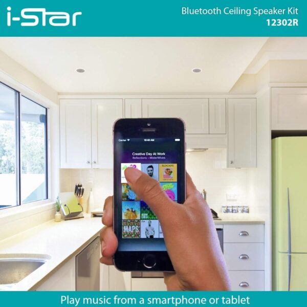 I-STAR Altavoces Bluetooth Empotrable de Techo Bluetooth Kit Completo con Módulo Bluetooth - Image 6