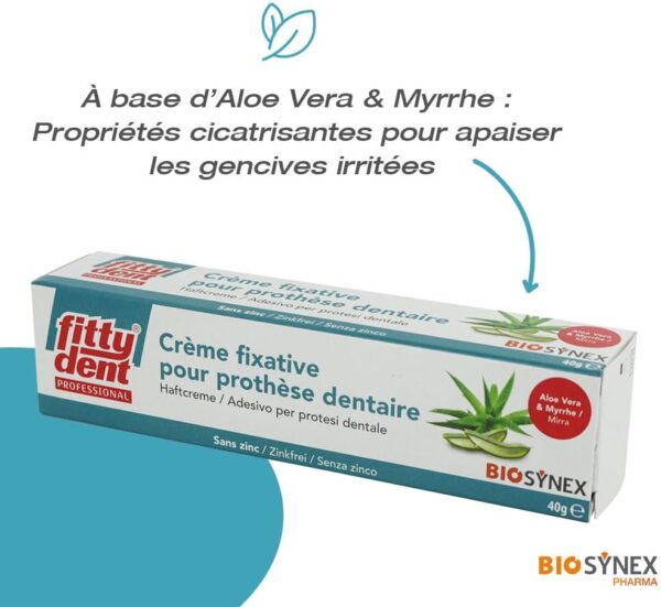 Fittydent - Crema fija para dentaduras postizas (40 g) - Image 4