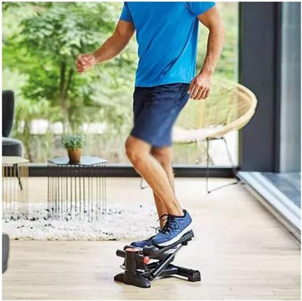 AMAZOM Máquina Elíptica - Mini Stepper Stair Stepper - Stepper Fitness Cardio Exercise Trainer - Máquina para Caminar con Pedales Eléctricos - para Ejercicio En La Oficina Y En El Hogar - Image 3