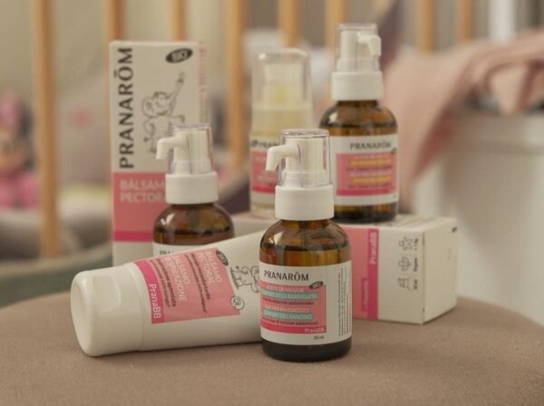 PRANAROM - PranaBB - Aceite de Masaje - Manzanilla Romana - Favorece el Sueño y la Relajación a la Hora de Acostarse - Calma y Crea un Momento Especial de Relajación - 30ml - Image 2