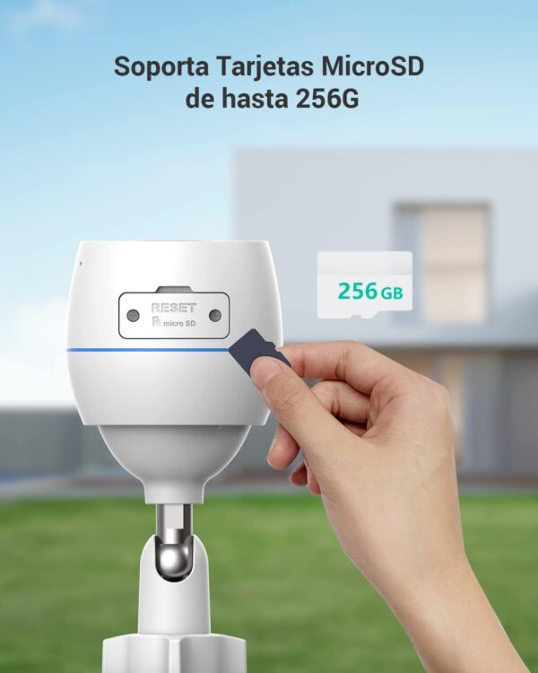 EZVIZ Camara Vigilancia WiFi Exterior,1080P Cámara Exterior de Seguridad IP67 con 30m Visión Nocturna, Detección de Movimiento y Alarma Instantánea, H.265, Compatible con Alexa, Modelo C3TN - Image 7