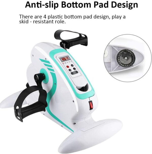 Mini Máquina para Piernas, 220V, Minibicicleta Eléctrica Motorizada, Ejercitador De Pedales para Ejercicio Físico - Image 8