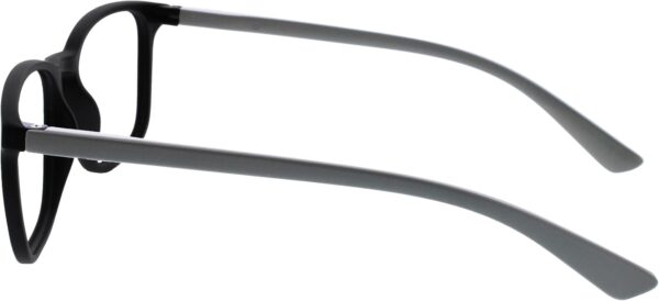 OPULIZE Max Gafas de lectura - Montura clásica rectangular ancha - Unisex Hombre Mujer - Bisagras de resorte - R78 - Image 6