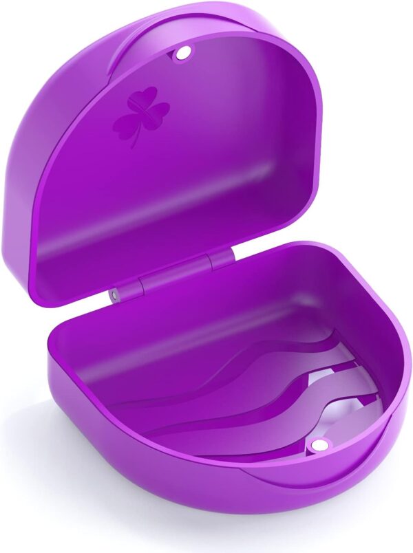Caja de sujeción para llaves (también para férulas de mortera, férula), 1 caja KFO (morado).