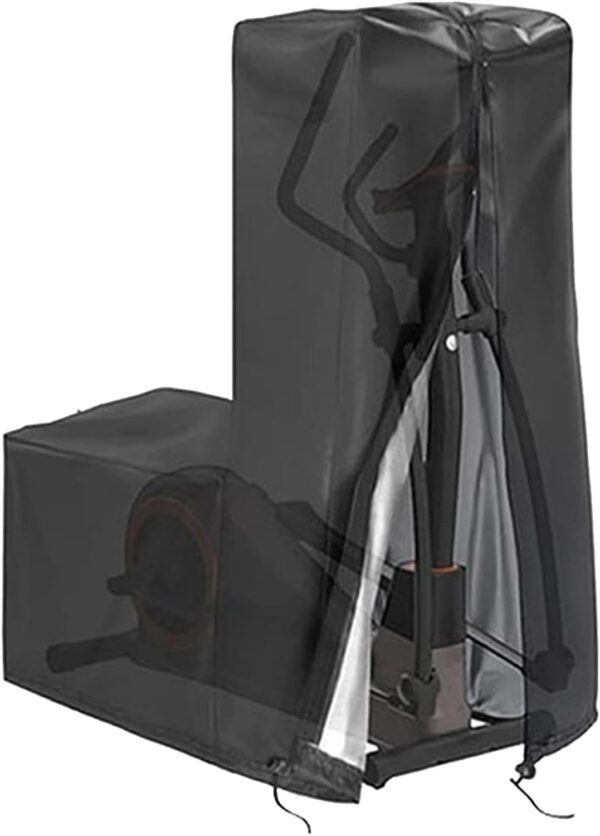 Cubierta para Entrenador elíptico,Cubierta para máquina de Ejercicio elíptica,Cubierta Antipolvo elíptica para Exteriores Resistente al Agua | Cubierta Antipolvo para Exteriores, máquina