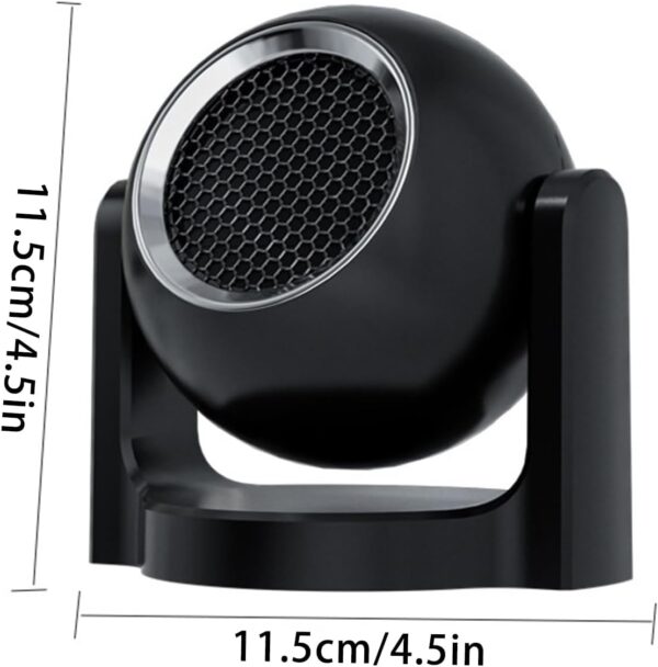 Csnbfiop 12 V 120 W Calentador de coche portátil Calefacción rápida secadora parabrisas Descongelador ventilador caliente ventilador eléctrico ventana demister - Image 6