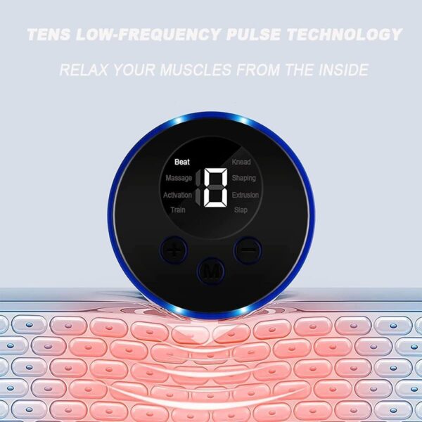 Masajeador de Cuello Eléctrico, 8 Modos y 19 Intensidades Masajeador de Cuello y Hombro con Pantalla Digital y Mando a Distancia, para Aliviar el Dolor de Espalda - Image 2