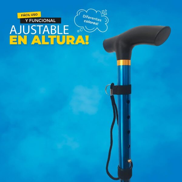 Bastones para Mayores Plegables, Camina con Estilo y Comodidad, Ajustable en Altura, Diseño Elegante para Hombres y Mujeres Mayores - Mejora tu Movilidad Hoy y Disfruta de la Vida al Máximo - Image 3