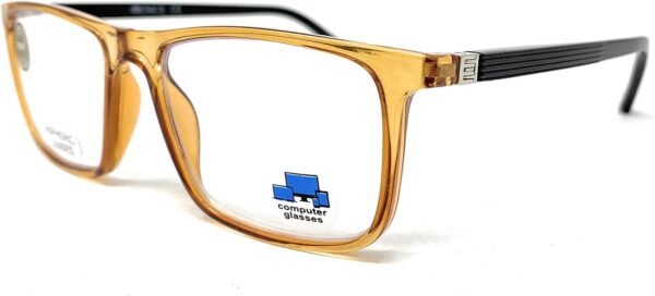 Triple Flex VENICE UNISEX Son gafas tres veces más resistentes, de TR90, material utilizado en aeronáutica. ULTRALIGERAS y anti fatiga ocular, ANTI-LUZ AZUL (+1.50, Marrón) - Image 2