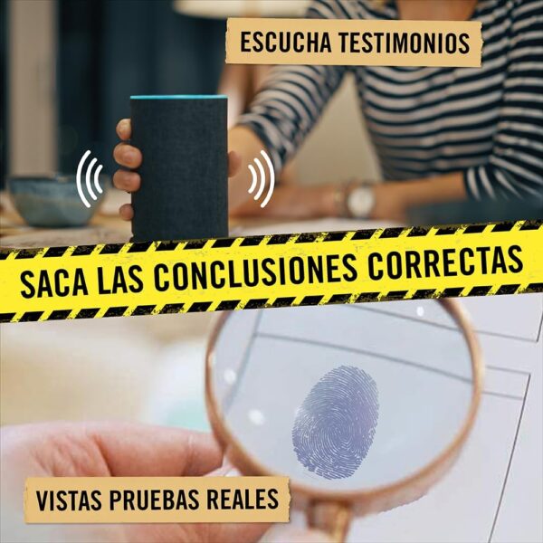 Hidden Games Escena del Crimen - El Crimen de Quintana de la Matanza - Español - Juego Realista de escenas del Crimen, emocionante Juego de Detectives, Juego Escape Room - Image 7