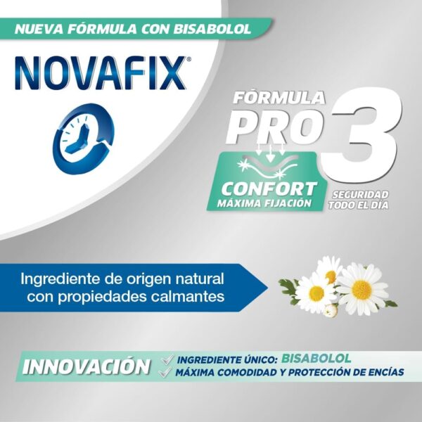 Urgo Novafix - Pro3 Confort Sin sabor - Crema adhesiva dentaduras postizas 40 g - Image 2