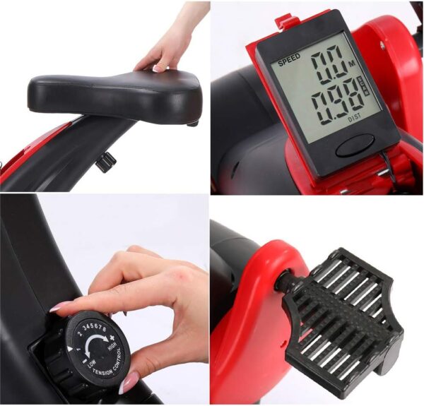 Dbtxwd Ciclismo Bicicleta Spinning Bicicleta Fitness Bike W/Resistencia Monitor Digital para Gimnasio En Casa Bicicleta Deportes Equipo De Fitness Cardio Trainer - Image 8