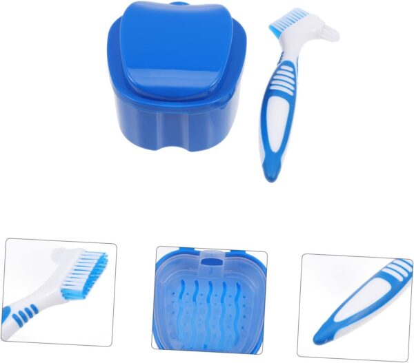DOITOOL Trajes Para Hombres 3 Juegos De Cepillos De Limpiador Alineador Cepillo De Limpieza De Cerdas Suaves Limpiador De Cepillos De Cepillo Para Dentaduras Cepillo De Suministros De - Image 4