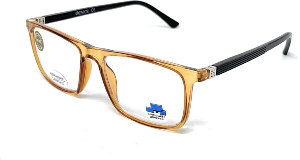 Triple Flex VENICE UNISEX Son gafas tres veces más resistentes, de TR90, material utilizado en aeronáutica. ULTRALIGERAS y anti fatiga ocular, ANTI-LUZ AZUL (+1.50, Marrón) - Image 5