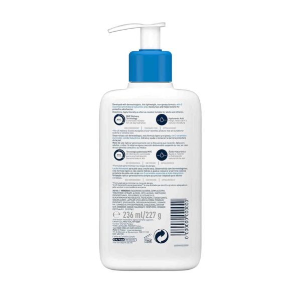CeraVe, Loción Hidratante de Rostro SPF 50, Para Piel Normal a Seca, Hidratación y Alta Protección Contra los Rayos UVB/UVA, Enriquecida con Ceramidas - Image 2