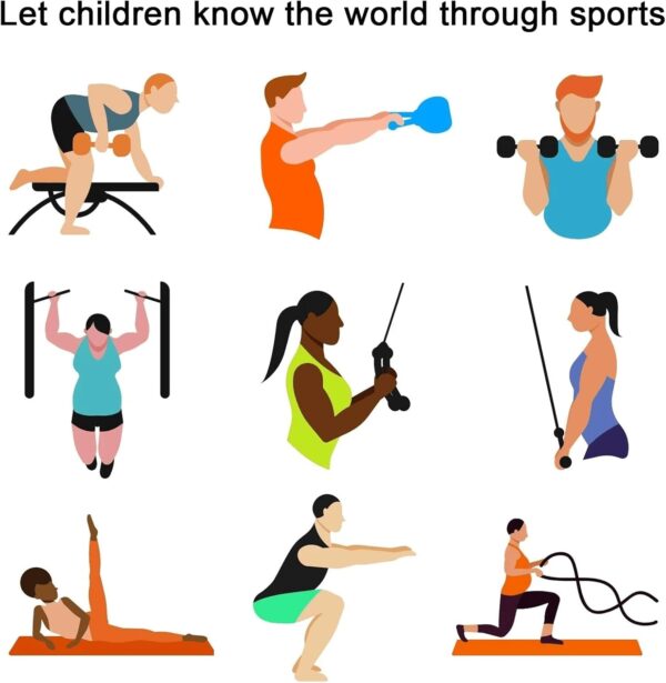 DONGSHUAI Cinta De Correr para Niños, Equipo De Ejercicio Físico para Niños, Cinta De Correr No Motorizada con Pantalla LED, Cinta De Correr para Principiantes, Niños Y Niñas - Image 8
