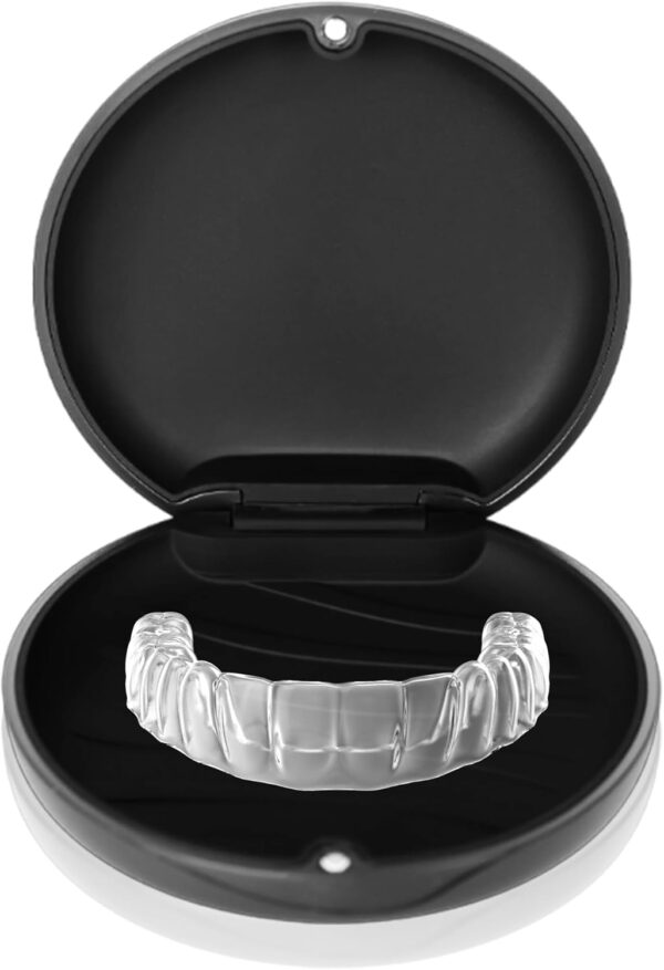 Estuche para Férulas Dentales - Caja para Alineadores Invisibles, Fundas Dentales, Invisaling - Kit para Guardar Aparatos Dentales de Ortodoncia Invisible (Negro)