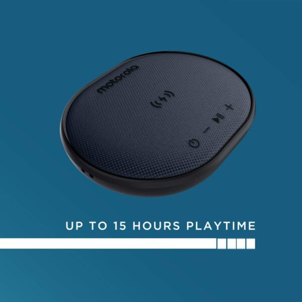 Motorola Lifestyle Sonic Sub 500 - Altavoz Bluetooth con Carga Inalámbrica - 5W, 15 Horas de Reproducción, IPX7 Resistente al Agua - Alexa y Google Assistant - Negro - Image 7