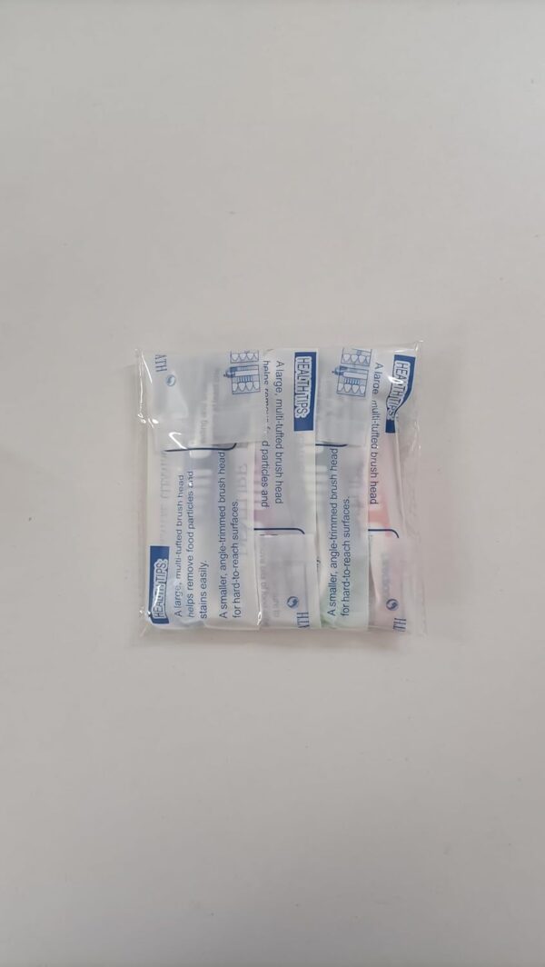 Cepillo Dentaduras Postizas, 4 unidades Cepillo de Dientes para Dentaduras,Postizas con Cabeza de Doble Cerda,Cepillos de Limpieza de Dentaduras,Cepillo para Dentaduras Postizas - Image 7