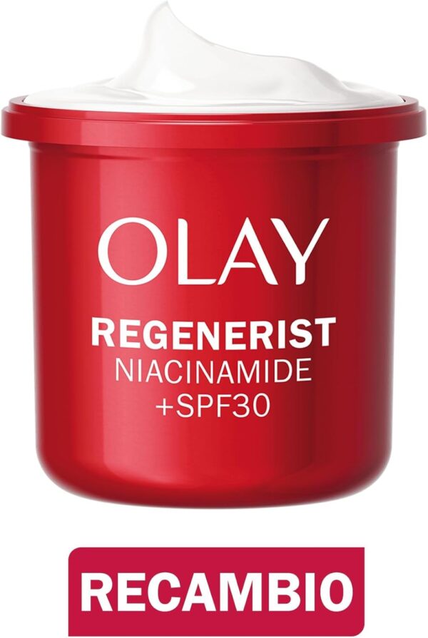 Olay Niacinamida + SPF30 Crema Hidratante De Día 50ML y Súper Sérum 5 Beneficios en 1, 14ML. Pack de 2 Unidades. Piel Más Firme Y Hidratada - Image 15
