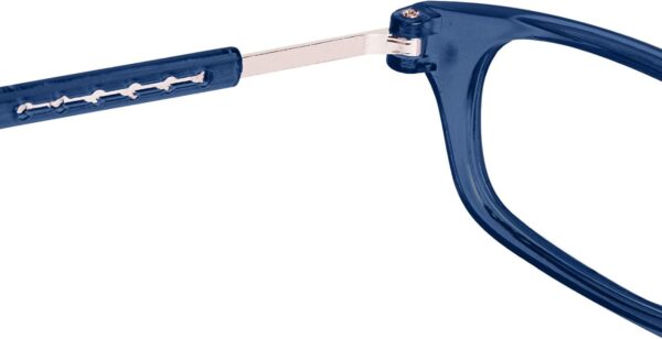 TBOC Pack: Gafas de Lectura Presbicia Vista Cansada – (Dos Unidades) Graduadas +2.00 Dioptrías Montura Azul y Negra Hombre Mujer Imantadas Plegables Lentes Aumento Leer Ver Cerca Cuello Imán - Image 6