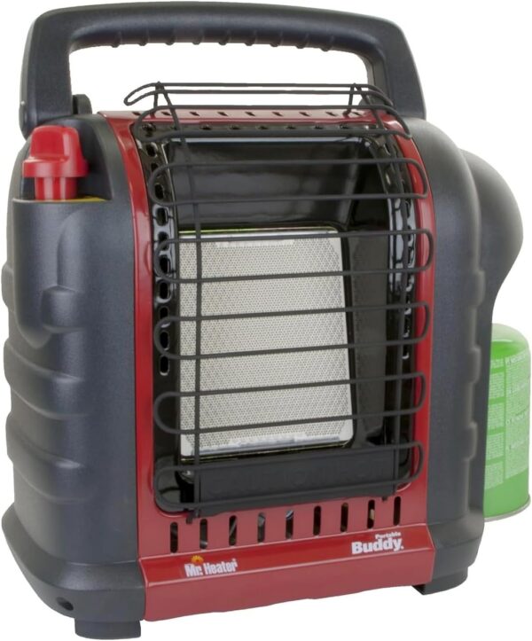 Mr Heater Calefactor de Gas Portátil MH9BDF - Calefacción de Gas con Bombona de Gas - Calentador de Gas para Camping - Espacios de Hasta 26M2 - Apto para Cartuchos de Propano 31 y Butano/Propano - Image 4