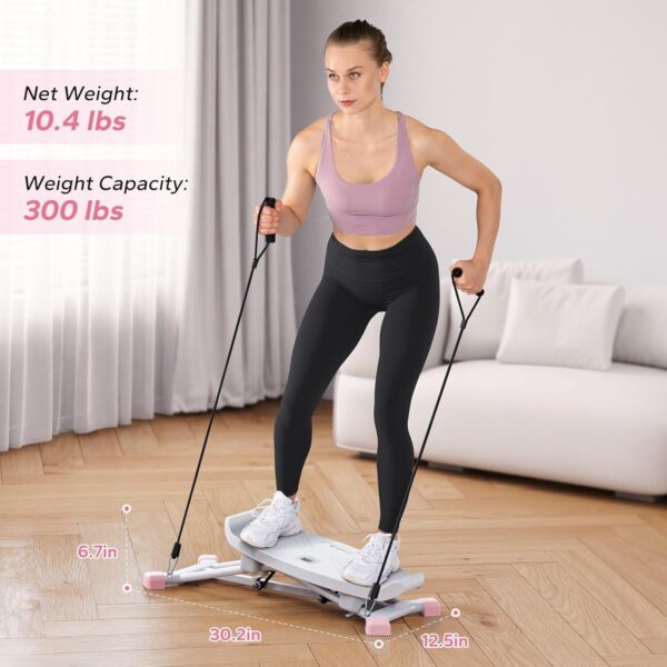 Máquina de esquí, máquina de entrenamiento de esquí simulada, máquina de ejercicio de piernas, divertida máquina de ejercicios cardiovasculares, equipo de ejercicio aeróbico de cuerpo completo para - Image 7