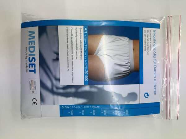 MEDISET made by modellia Calzoncillos para incontinencia para hombres y mujeres en caso de incontinencia grave para la fijación de plantillas desechables, D = 50/52 | H = 7 | 1 unidad - Image 5