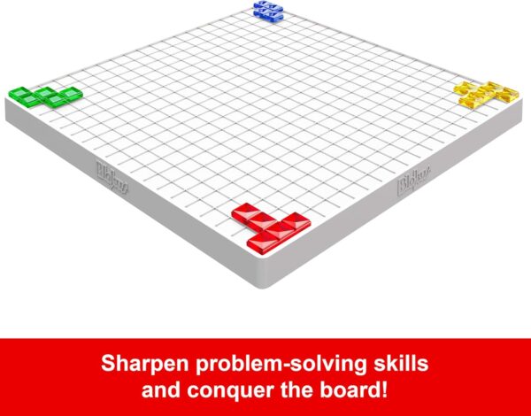 Mattel Games - Juego de Mesa Blokus - Fácil de Aprender - 21 Piezas de Color por Jugador - Entretenido - Estrategia y Desafíos - para Toda la Familia - BJV44 - Image 6