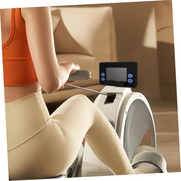 SOLUSTRE 2 Piezas Máquina De Remo Pantalla Digital Monitores De Instrumentos Monitor De Fitness En Casa Máquina De Remo Monitor De Casa Monitor De Bicicleta Velocímetro De Fitness Contador - Image 8