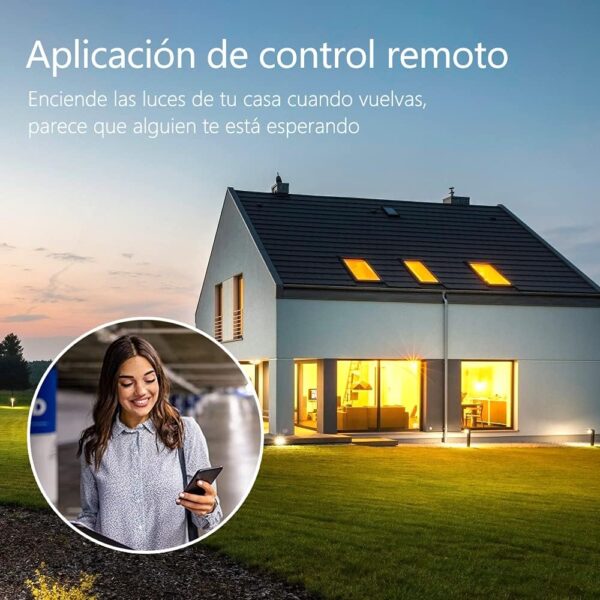 eMylo Interruptor WiFi inteligente Interruptor WiFi de relé inalámbrico universal Temporizador Control remoto Interruptor de luz Control por voz Admite Alexa, Google Home a través de IOS Android 1Pack - Image 6