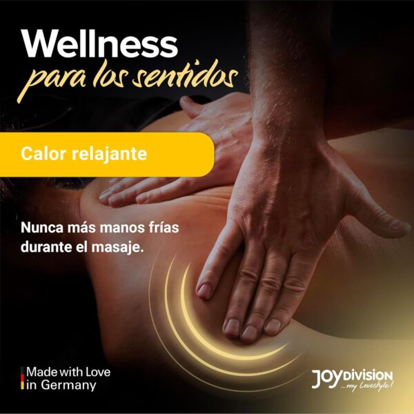 JOYDIVISION WARMup aceite de masaje vainilla 150 ml I Líquido de masaje corporal efecto de calor I Aceite de masaje con olor y sabor a vainilla I Aceite de masaje para parejas I Massage Oil - Image 3
