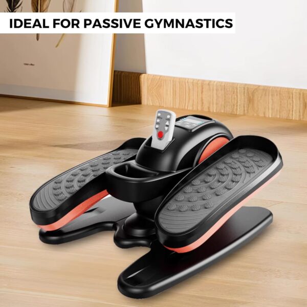 Pedaleador Eléctrico. Ejercitador de Pedales. Entrenador Elíptico para Mayores y Adultos. Mini Elíptica Antideslizante, Bidireccional con 5 Velocidades. Stepper Elíptico Portátil para Casa, Oficina. - Image 7