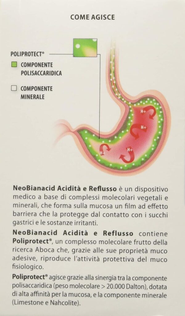 Aboca Neo BIANACID 45 TABLETAS para la Digestión - Image 3
