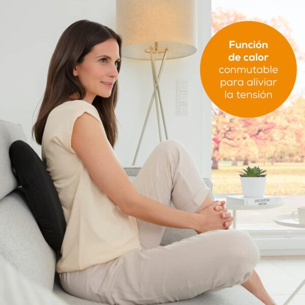 Beurer FM 70 Aparato de masaje Shiatsu para pies y espalda, masaje relajante con función de calor conmutable para aliviar la tensión, material agradable, con función de desconexión automática - Image 3