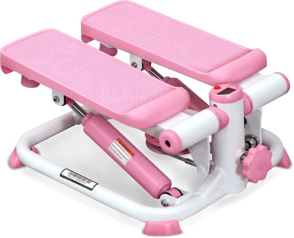 Sunny Health & Fitness Máquina de Pasos Rosa de Cuerpo Total - P2000