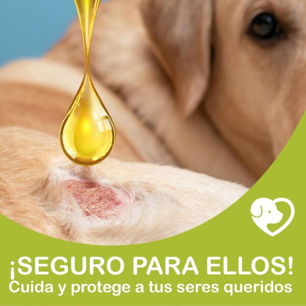 Aceite de Neem Orgánico - + 300 Control de Plagas - Huerto Saludable, Agricultura Ecológica - Anti Pulgones, Cochinillas, Repelente Mosquitos - Cuidado de Piel, Cabello y Mascotas 250 ML - Image 9
