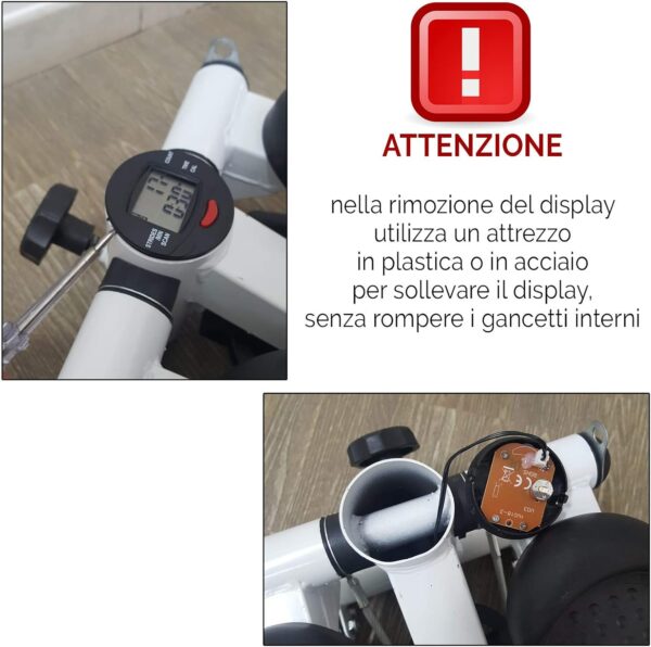 FFitness FMMS504B Up Down Swing Stepper Home Trainer Stepper portátil Ahorra Espacio Step Up Casa Gimnasio - Image 8