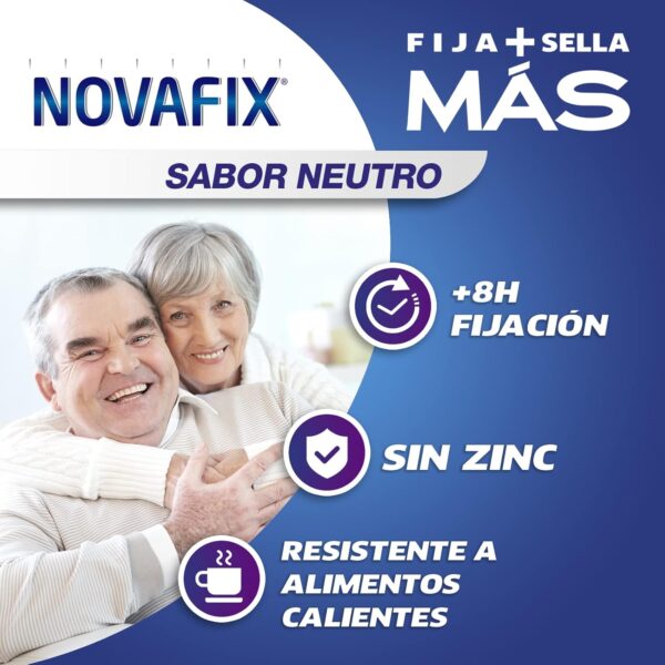 Urgo Novafix - MÁS - Crema adhesiva dentaduras postizas - 40 g - Image 3