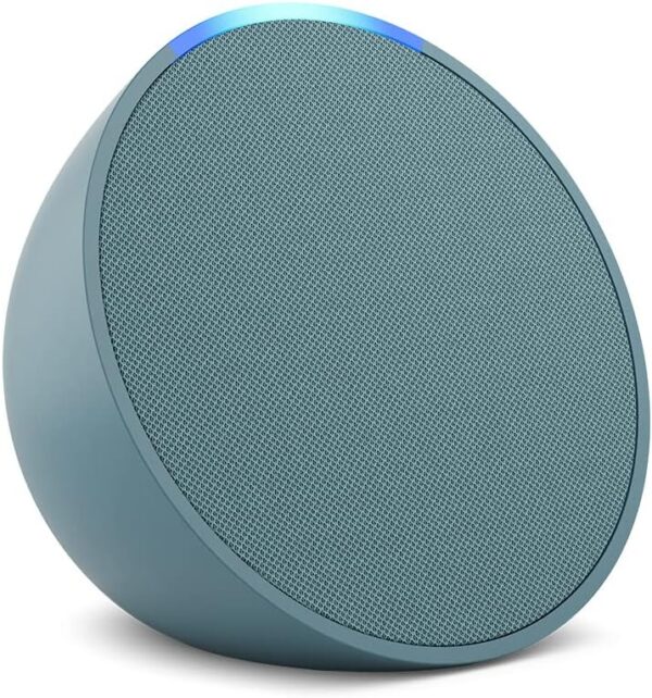 Echo Pop (Última generación) | Altavoz inteligente Bluetooth con Alexa de sonido potente y compacto | Verde azulado - Image 2